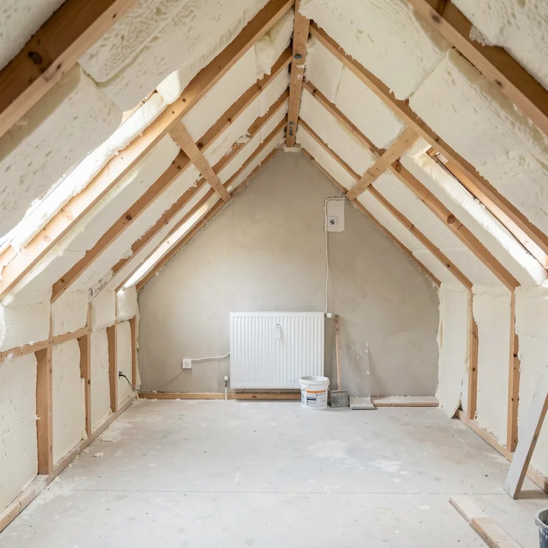 Isolation par soufflage de combles perdus dans une maison en Loire-Atlantique
