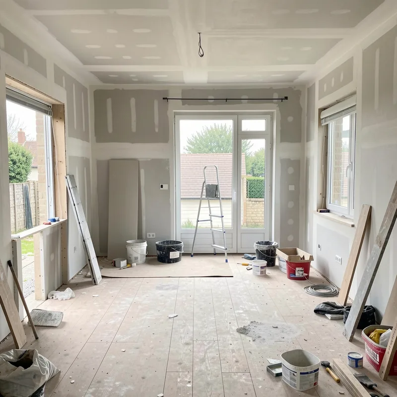 Salle de bains rénovée dans un appartement à Nantes